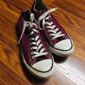 Low Tops Maroon Converse